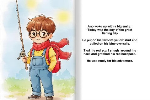 Ano's Lake Adventure - Children's Friendship Story, Ages 4-8