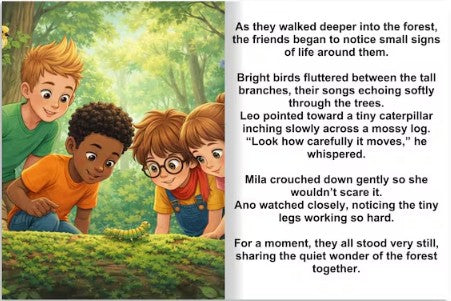 Ano and the Team Adventure - for children’s emotions book / teamwork book / SEL picture book