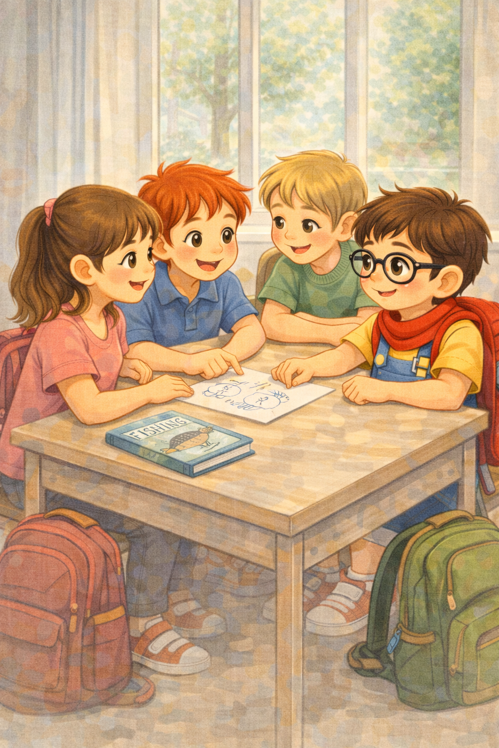 Ano's Lake Adventure - Children's Friendship Story, Ages 4-8