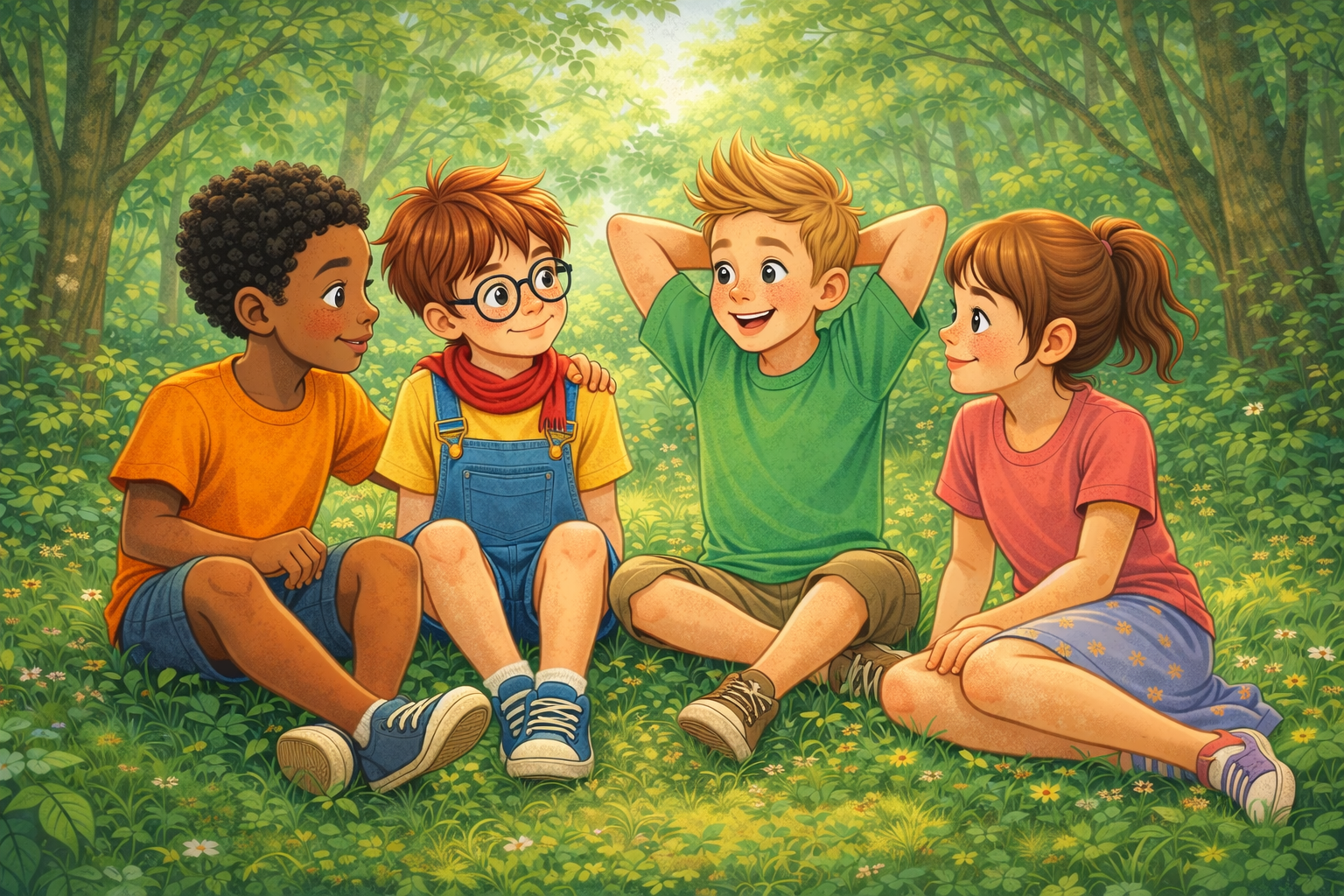 Ano's Lake Adventure - Children's Friendship Story, Ages 4-8