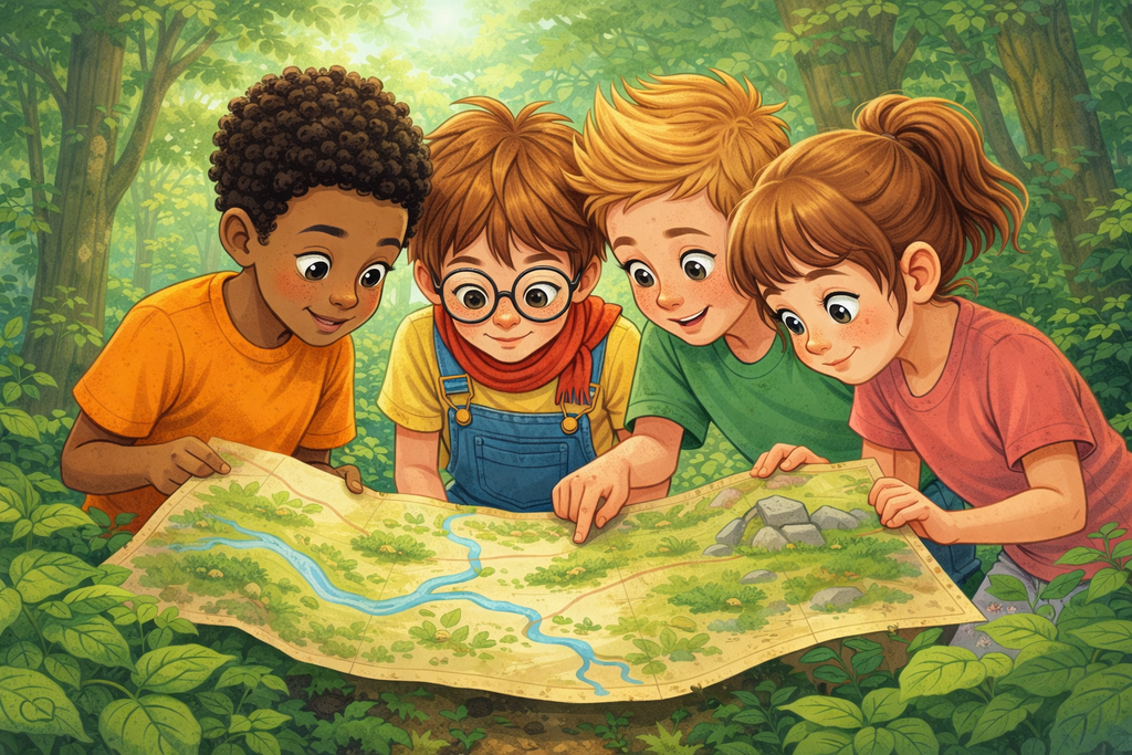 Ano and the Team Adventure - for children’s emotions book / teamwork book / SEL picture book